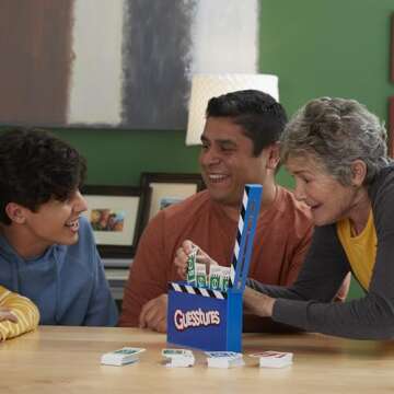 Hasbro Gaming Guesstures Game, Charades Game for 4 or More Players, Family Party Game for Ages 8 and...