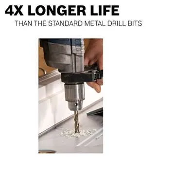 BOSCH 11/32 In. Cobalt Metal Drill Bit - Premium Durability