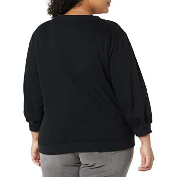 Amazon Essentials Women's Fleece Crewneck Sweatshirt