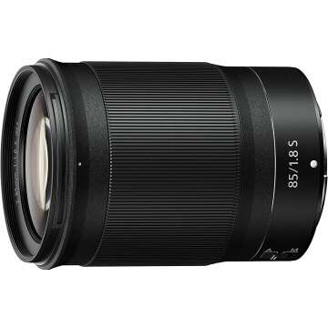 NIKON NIKKOR Z 85mm f/1.8 S Prime Lens for Portraits