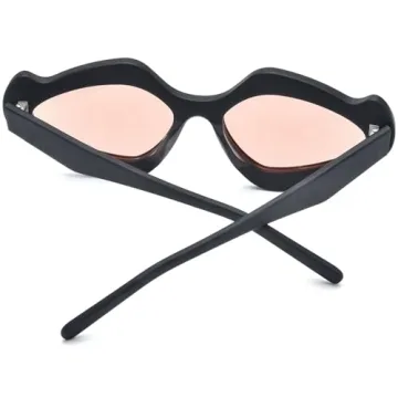 HEPIDEM Matte Black Polarized Cat Eye Sunglasses