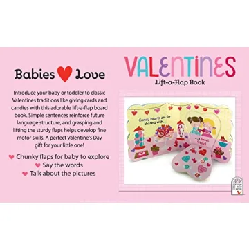 Babies Love Valentines Lift-a-Flap Board Book for Toddlers