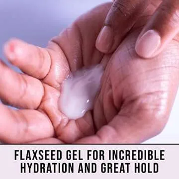 CurlMix Organic Flaxseed Gel for Curly Hair with Sweet Almond Oil - Defines & for Sensitive Skin - Fragrance Free - 8 fl oz