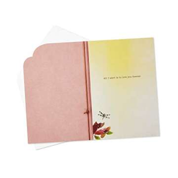Hallmark Love Card or Anniversary Card (Love You For the Rest of My Life) (429RZB1325)