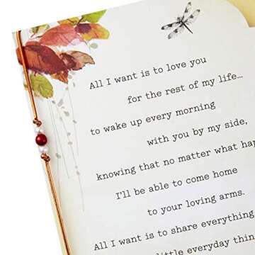 Hallmark Love Card or Anniversary Card (Love You For the Rest of My Life) (429RZB1325)