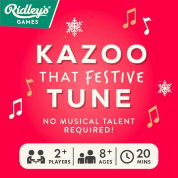 Ridley's Kazoo That Festive Tune | Holiday Game for The Family | No Musical Talent Required | Includ...