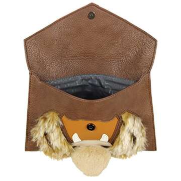 Disney by Danielle Nicole Beast Clutch, Brown