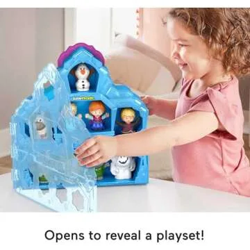 Fisher-Price Little People Frozen Carry Along Castle Playset