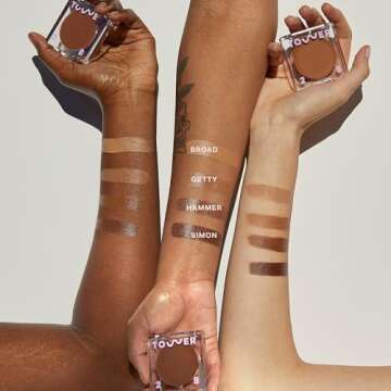 Tower 28 Sculptino Soft-Matte Cream Contour and Bronzer - Clean, Cruelty-Free Face Makeup – Sensitive Skin Safe - Shade: Broad, Fair Light with Neutral Undertones, 0.16 FL Oz / 4.5 mL