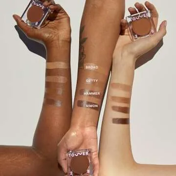 Tower 28 Sculptino Soft-Matte Cream Contour and Bronzer - Clean, Cruelty-Free Face Makeup – Sensitive Skin Safe - Shade: Broad, Fair Light with Neutral Undertones, 0.16 FL Oz / 4.5 mL