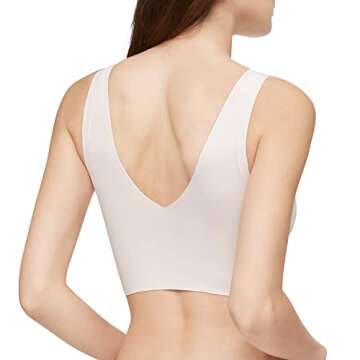 Calvin Klein Women's Lightly Lined V Neck Bralette
