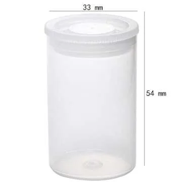AKIRO Film Canisters 15 Pack Durable Storage Containers