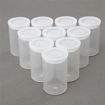 AKIRO Film Canisters 15 Pack Durable Storage Containers