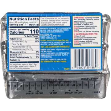 Crisco All-Vegetable Shortening Sticks, 20 Ounce, 3 Sticks