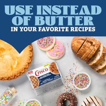 Crisco All-Vegetable Shortening Sticks, 20 Ounce, 3 Sticks