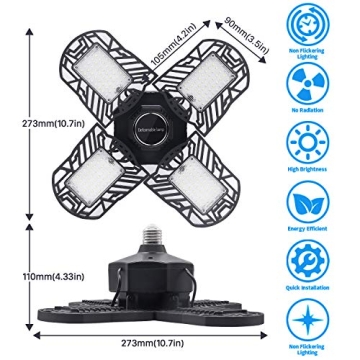 Brighten Your Garage with 120W LED Garage Light