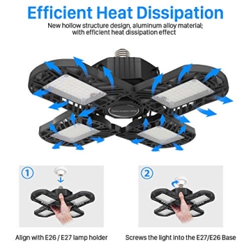 Brighten Your Garage with 120W LED Garage Light