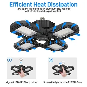 Brighten Your Garage with 120W LED Garage Light