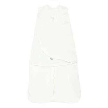 HALO 100% Cotton Sleepsack Swaddle, 3-Way Adjustable Wearable Blanket, TOG 1.5, Cream, Preemie, Birth-5lbs