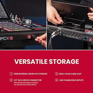 AKAI Professional MPC X Drum Machine and Sampler with Display