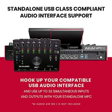 AKAI Professional MPC X Drum Machine and Sampler with Display