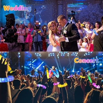 Gigilli Glow Sticks Party Favors for Kids - 24 Pack