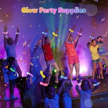 Gigilli Glow Sticks Party Favors for Kids - 24 Pack
