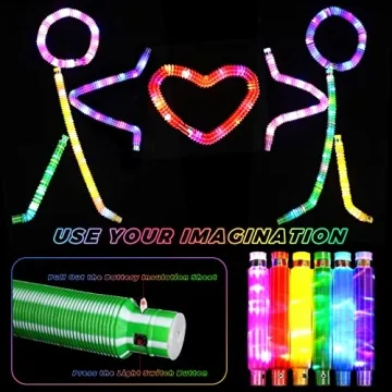 Gigilli Glow Sticks Party Favors for Kids - 24 Pack