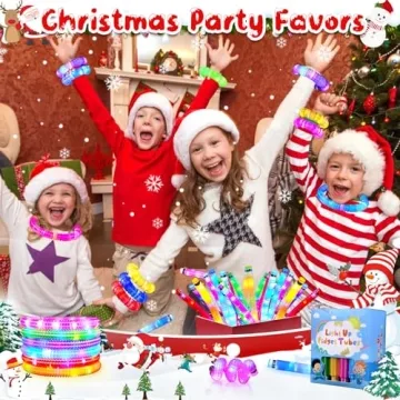 Gigilli Glow Sticks Party Favors for Kids - 24 Pack