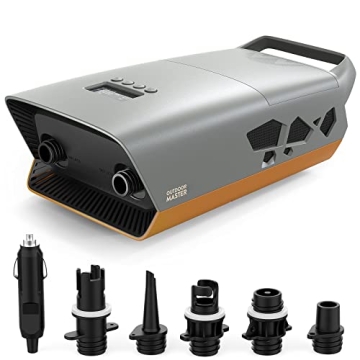 OutdoorMaster Cachalot SUP Pump Dual Stage Auto Off