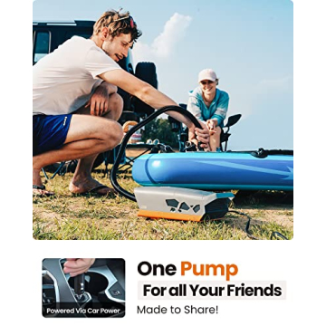 OutdoorMaster Cachalot SUP Pump Dual Stage Auto Off