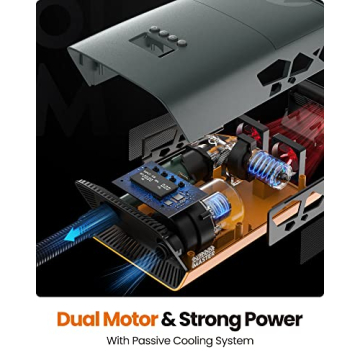 OutdoorMaster Cachalot SUP Pump Dual Stage Auto Off