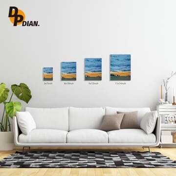 DPDIAN Canvas Boards 40 Pack for Painting - 8x10 Value Pack