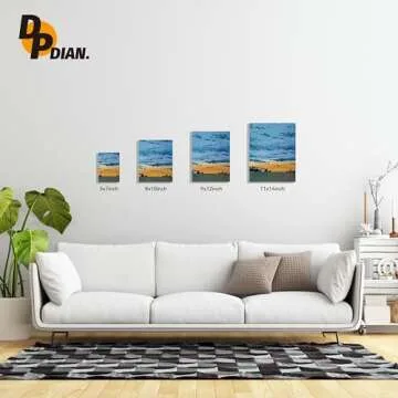 DPDIAN Canvas Boards 40 Pack for Painting - 8x10 Value Pack