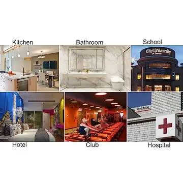 GULICA Automatic Soap Dispenser, Touchless Liquid Soap Dispenser Gold, Soap Dispenser for Kitchen and Bathroom, with Infrared Motion Sensor, Waterproof, 400ml/14oz Shiny Gold