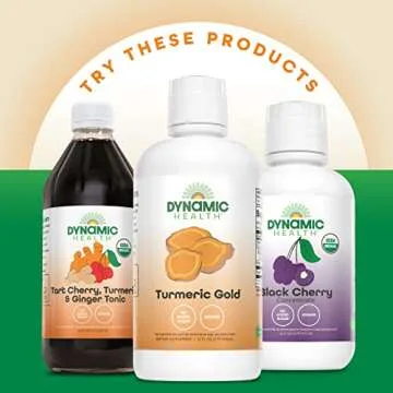 Dynamic Health Organic Tart Cherry Juice for Wellness Boost