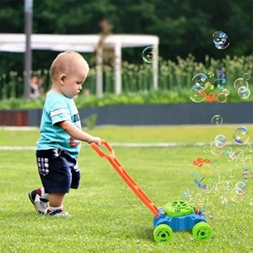 Hilarious JUMELLA Bubble Mower for Outdoor Fun