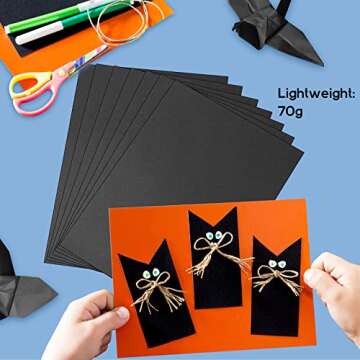 1000 Sheets Construction Paper Bulk School Supplies 9 x 12 Inches Art Classic Lightweight Paper Craft for Kids Adults Holiday Drawing