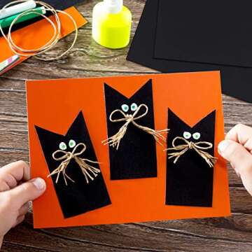 1000 Sheets Construction Paper Bulk School Supplies 9 x 12 Inches Art Classic Lightweight Paper Craft for Kids Adults Holiday Drawing