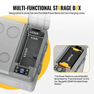 BougeRV 12 Volt Refrigerator 30QT for Car & Camping