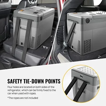 BougeRV 12 Volt Refrigerator 30QT for Car & Camping