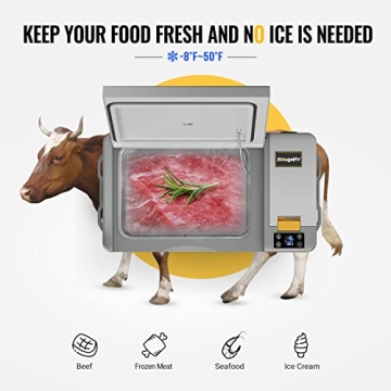 BougeRV 12 Volt Refrigerator 30QT for Car & Camping