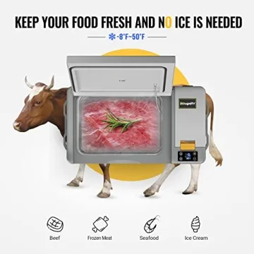 BougeRV 12 Volt Refrigerator 30QT for Car & Camping