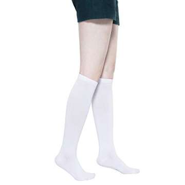 KONY Women’s Cotton Knee High Socks - Stylish Comfort