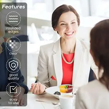 Qyyiguf 50 Pack 8 OZ Disposable Cups with Lids