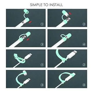 MoKo Pencil Cap Holder for Apple Pencil 1st Generation Accessories