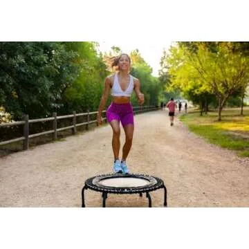 JumpSport Essential Fitness Trampoline | 39" | Model 220, 230, 250 | Exercise Fitness Trampoline | 30 Low-Impact Bungees
