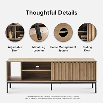 Mopio Norwin Rustic Industrial TV Stand for 60-70 inch TVs