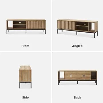 Mopio Norwin Rustic Industrial TV Stand for 60-70 inch TVs