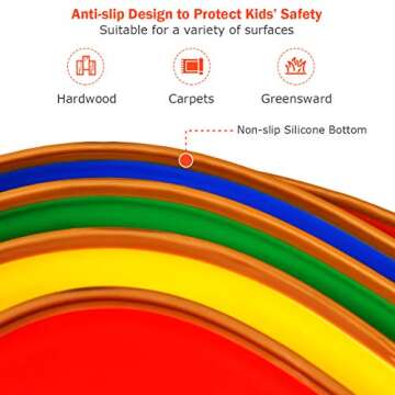 Costzon Kids Balance Stepping Stones for Active Fun